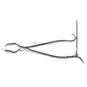 Lane Orthopedic Medic <b>Instruments</b> Wholesale 13 mm 320 mm 12 3/4\" <b>Surgical</b> <b>Bone</b> Handling Forceps Manual MOL Safety Standard - Product Image 1