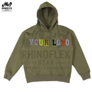 เสื้อฮู้ดดี้ปักลายขนาดใหญ่สำหรับผู้ชาย เสื้อฮู้ดดี้ปักลายผ้าฝ้ายระบายอากาศได้ดีสำหรับผู้ชาย เสื้อฮู้ดดี้ปักลายคุณภาพดีราคาประหยัดสำหรับผู้ชาย - Product Image 4