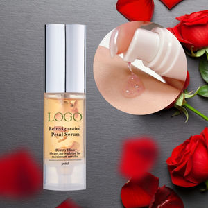 Sérum aux pétales revitalisant Marque Blanche 30ml Glycérine Éclaircissant Hydratant en profondeur Soin du visage OEM Vente en gros - Product Image 3