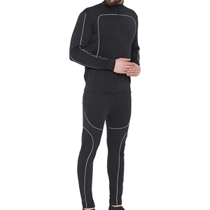 Men Slim Fit Tracksuit Set Zip Up Sportswear Comfortable Durable Training Jogging Gym Casual Wear - Product Image 2