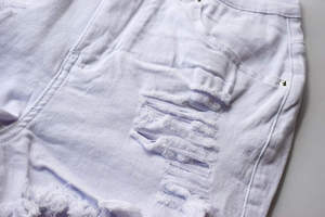 Shorts para mujer, nuevos shorts vaqueros vintage de verano para mujer, 100% algodón, transpirables, impermeables, personalizados, elegantes, OEM - Product Image 5