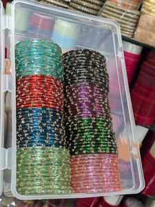 Conjunto de Joyería Tradicional India Kundan Chapada en Oro para Mujer, Collar de Cobre, Accesorios de Aleación para Mujeres y Niñas - Product Image 3