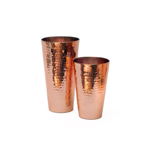 Verre à whisky élégant en cuivre massif résistant à la chaleur pour fêtes, bars, cocktails, bière et eau - Product Image 3