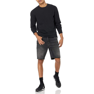 Trending Custom Summer Made Pakistan Top Quality Streetwear Breathable Casual Acid Wash <b>Jeans</b> Shorts for <b>Men</b> - Product Image 2