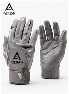 Premium Custom Baseball Batting Gloves Leather <b>Hook</b> and Loop Closure Breathable - Product Image 2