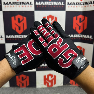 Guantes de Fútbol Americano para Exteriores, Transpirables, Talla Grande, Personalizables, Marca Privada, Duraderos, Ropa Deportiva, Guantes de Fútbol Americano para Hombre - Product Image 6