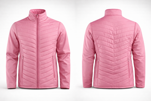 Veste matelassée d'équitation pour femme, coupe-vent respirante à col montant, personnalisable sur le devant, manteau d'hiver rembourré, vêtement d'extérieur - Product Image 5