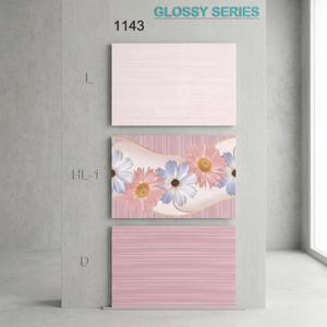 Carreaux muraux numériques en céramique émaillée brillante pour salle de bain et cuisine, design marocain de luxe, 200x300mm, marque Vistaar - Product Image 4
