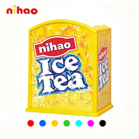 Distributeur de serviettes en plastique de table NIHAO, boîte à mouchoirs personnalisée avec logo pour café, hôtel, restaurant