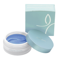 Patchs Hydrogel K-Beauty pour les Yeux au Collagène, Vitamine C et Niacinamide – Hydratant, Anti-rides, Éclaircissant, Anti-âge et Raffermissant pour le Visage