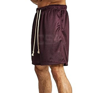 Shorts en mesh légers, tissu respirant, coupe confortable pour la salle de sport, la course à pied, l'entraînement sportif et le port quotidien - Product Image 4