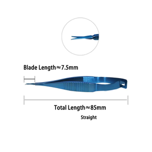 Tijeras Oftalmológicas Vannas de Calidad Premium, Herramienta Quirúrgica Ocular, Instrumento de Acero Inoxidable de Alta Precisión - Product Image 4