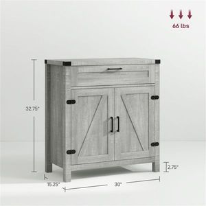Kitchen Storage Cabinet Sideboard and Side Table with Buffet Features for Kitchen Organization - Product Image 3