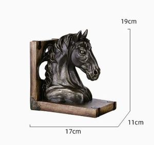 Hot Selling Cream <b>Book</b> Ends Ceramic for Shelves Heavy Duty Bookends for Shelves Heavy <b>Books</b> Library School <b>Gift</b> Purpose - Product Image 2