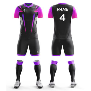 Tenue de football et de rugby pour hommes et enfants, 100 % polyester, séchage rapide, impression par sublimation intégrale, pour équipes adultes - Product Image 1