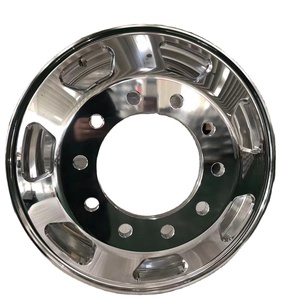 Rines de Aluminio Pulido de Alta Calidad para Camión, <span class=keywords><strong>10</strong></span> Orificios, 22.5x11.75, Aleación de Aluminio 22.5 - Product Image 1