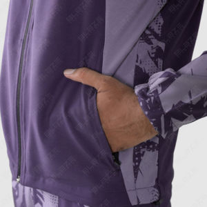 Personalizado de secado rápido de poliéster de nailon 2 piezas Jogger Set rompevientos deportes al aire libre entrenamiento chándal conjunto para hombres Unisex Chándales - Product Image 4