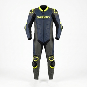 Traje de Cuero Personalizado para Motociclismo de Competición, OEM, Piel de Vacuno, Equipo de Protección Perforado para Días de Pista, Fabricante Mayorista - Product Image 2