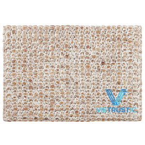 New Design Water Hyacinth Kitchen Coaster Decorative <b>Placemat</b> Sustainable Custom Design Wedding Decoration - Product Image 1