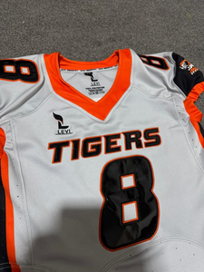 Ventes en gros de maillots de football américain de haute qualité, uniformes à manches courtes, ensembles de football universitaire, confortables, élégants, service OEM - Product Image 5
