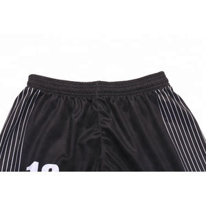 Maillot de football pour homme, blanc et noir dégradé, manches courtes, col rond, polyester respirant, 180 g/m², impression sublimée - Product Image 4