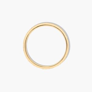Anillo de Eternidad de Oro Amarillo de 14K con Diamantes Cultivados en Laboratorio de Corte Redondo - Product Image 6