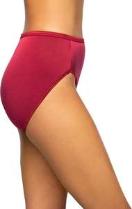 Culottes pour femmes Pure Balance, coupe haute, respirantes, pour tous les jours, en tissu tricoté écologique, doux, en spandex/polyester, résistantes - Product Image 5