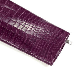 แจ็คเก็ตหนังจระเข้สีดำสไตล์ใหม่สำหรับผู้ชาย ดีไซน์คลาสสิก แฟชั่นชั้นนำ คุณภาพสูง - Product Image 6