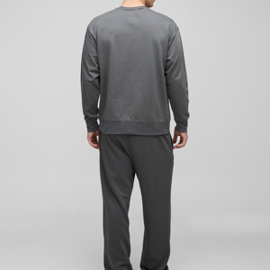 Sweat-shirts à col rond pour hommes de haute qualité, surdimensionnés, épais, vierges, pour la fabrication - Product Image 6