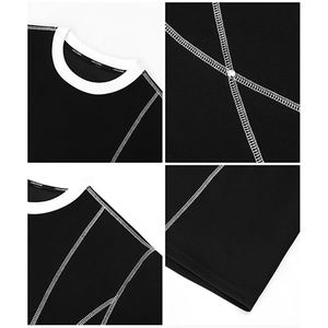 เสื้อยืดโอเวอร์ไซส์ผู้ชาย OEM 2026 รุ่นใหม่ล่าสุด ผ้าฝ้าย 100% พิมพ์ลาย DTG หนานุ่ม ซักย้อมสีแบบ Stone Acid Wash สไตล์วินเทจ พร้อมสกรีนโลโก้ตามสั่ง - Product Image 6