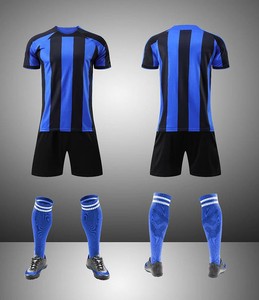 Custom <b>Men's</b> <b>White</b> Soccer Jersey Set With Geometric Print Sleeves Red <b>Socks</b> And Cleats Breathable Polyester Uniforms All Seasons - Product Image 3
