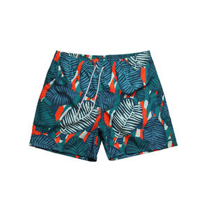 Shorts de plage personnalisés pour hommes, shorts de bain à séchage rapide, respirants, vêtements de plage d'été, vente en gros - Product Image 1