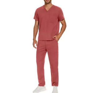 Tenues d'hôpital tendance, uniformes d'infirmière, vêtements de travail pour salons de beauté et dentaires, ensembles de blouses médicales personnalisables avec logo pour hommes - Product Image 1