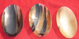 Bol en corne de buffle fait à la main, écologique, sans danger pour les aliments, avec intérieur poli, design moderne pour une mise en place de table naturelle - Product Image 4