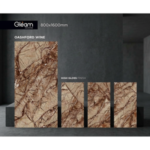 China travertino blanco 800x1600mm azulejos de cerámica pulidos para paredes de salón y de diseño pisos azulejos de porcelana - Product Image 2