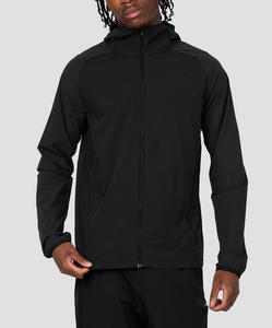 Survêtements de sport personnalisés pour hommes 2026 – Joggers en nylon avec fermeture éclair pour l'entraînement, coupe-vent, séchage rapide, collection automne - Product Image 1