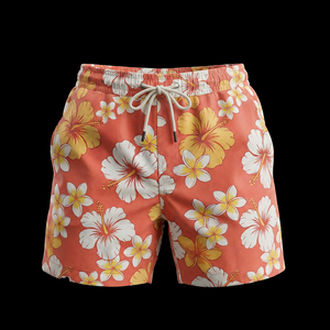 <b>Knee</b> Length Elastic Waist Solid Men Sports Shorts Casual Breathable Anti-Wrinkle Custom Logo OEM Wholesale - Product Image 2