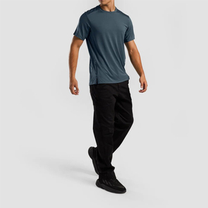 Camisetas de Manga Corta para Hombre, al por Mayor, con Logotipo Personalizado, Estilo Casual, Verano, Corte Ajustado, Secado Rápido, Ecológicas y Transpirables - Product Image 6