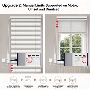 Motor Eléctrico para Persianas Enrollables Inteligentes con Wi-Fi Tuya, Compatible con Alexa y Google Home, para EE. UU./Reino Unido/Australia/UE - Product Image 3