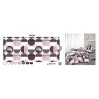 Manta de Cama Doble de Franela Raschel de Lujo, 1.7 KG, 358 GSM, 220x240cm, Suave y Cálida para Invierno, Poliéster Premium Antipilling con Diseño de Plantas
