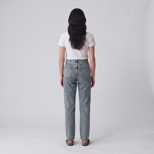 <b>Women</b> Washed Denim Pants <b>Button</b> Waist Casual <b>Jeans</b> Pants <b>Women's</b> Latest Mens <b>Jeans</b> Denim Pants Customized Style Wholesale - Product Image 4