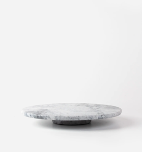 Bandeja giratoria <span class=keywords><strong>de</strong></span> mármol para servir queso, <span class=keywords><strong>pan</strong></span> y cupcakes, bandeja giratoria <span class=keywords><strong>de</strong></span> mármol blanca al precio más bajo - Product Image 4