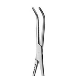Pinzas para Ducto Biliar de Grado Quirúrgico de Alta Calidad, 6.125 Pulgadas de Largo, No Estériles, con Bloqueo de Trinquete, Curvas, Equipo Médico para Microcirugía - Product Image 3