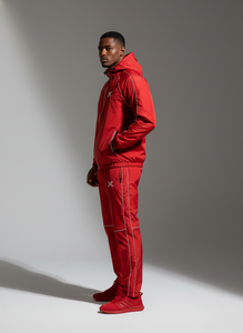 OEM Custom Nylon Windbreaker Set Men's Streetwear Outerwear with Fashion Design <b>Wind</b> <b>Breaker</b> Track Suit - Product Image 5