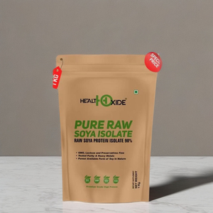 Proteína de Soya Aislada Pura Sin OMG de la Mejor Calidad, 90% de Proteína, Suplemento Alimenticio en Polvo para la Pérdida de Peso en Adultos, Healthoxide - Product Image 2