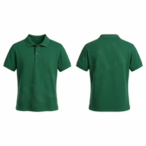 Camiseta Polo de Color Liso Sólido con Diseño de Logotipo Personalizado Clásico, Tela Suave y Cómoda, Manga Corta, Ropa Casual, Camisas de Primera Calidad - Product Image 3