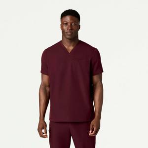 Uniformes Médicos Modernos de Tela Suave para Hombre, Conjunto de Uniformes de Hospital de Alta Calidad con Tecnología de Fusión sin Costuras y Detección de Agujas - Product Image 2