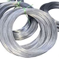 Fil de fer souple électrogalvanisé pour attaches, fil à boucle flexible, diamètre personnalisable, plusieurs calibres, pour la fixation des supports