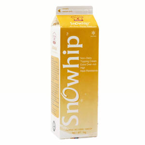 Crème Non Laitière HALAL de Qualité Supérieure, Meilleure Vente, OEM/ODM, Crème de Garniture Non Laitière Snowhip 1KG, Prix de Gros pour Boulangerie - Product Image 1
