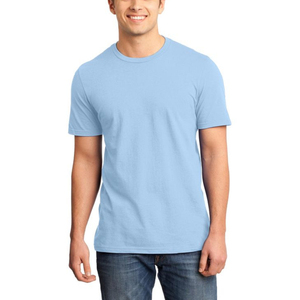 Prix de gros T-shirts unis pour hommes de haute qualité en coton, T-shirts vierges personnalisables avec logo pour l'été 2025 - Product Image 6